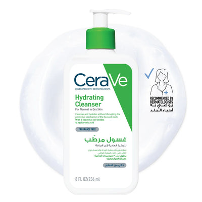 Cerave Hydrating Cleanser 8Oz 236ML