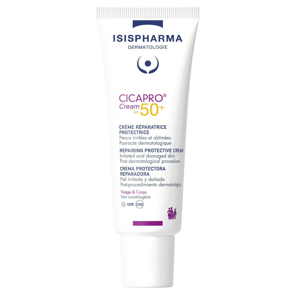 كريم سيكابرو بمعامل حماية SPF 50+ بحجم 40 مل
