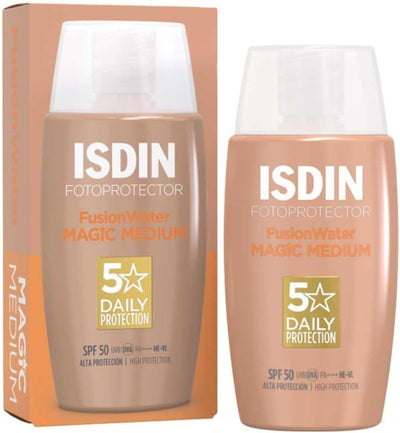 Isdin Fusion Water Magic Photoprotector SPF 50 Carlos Alcaraz 50 ml