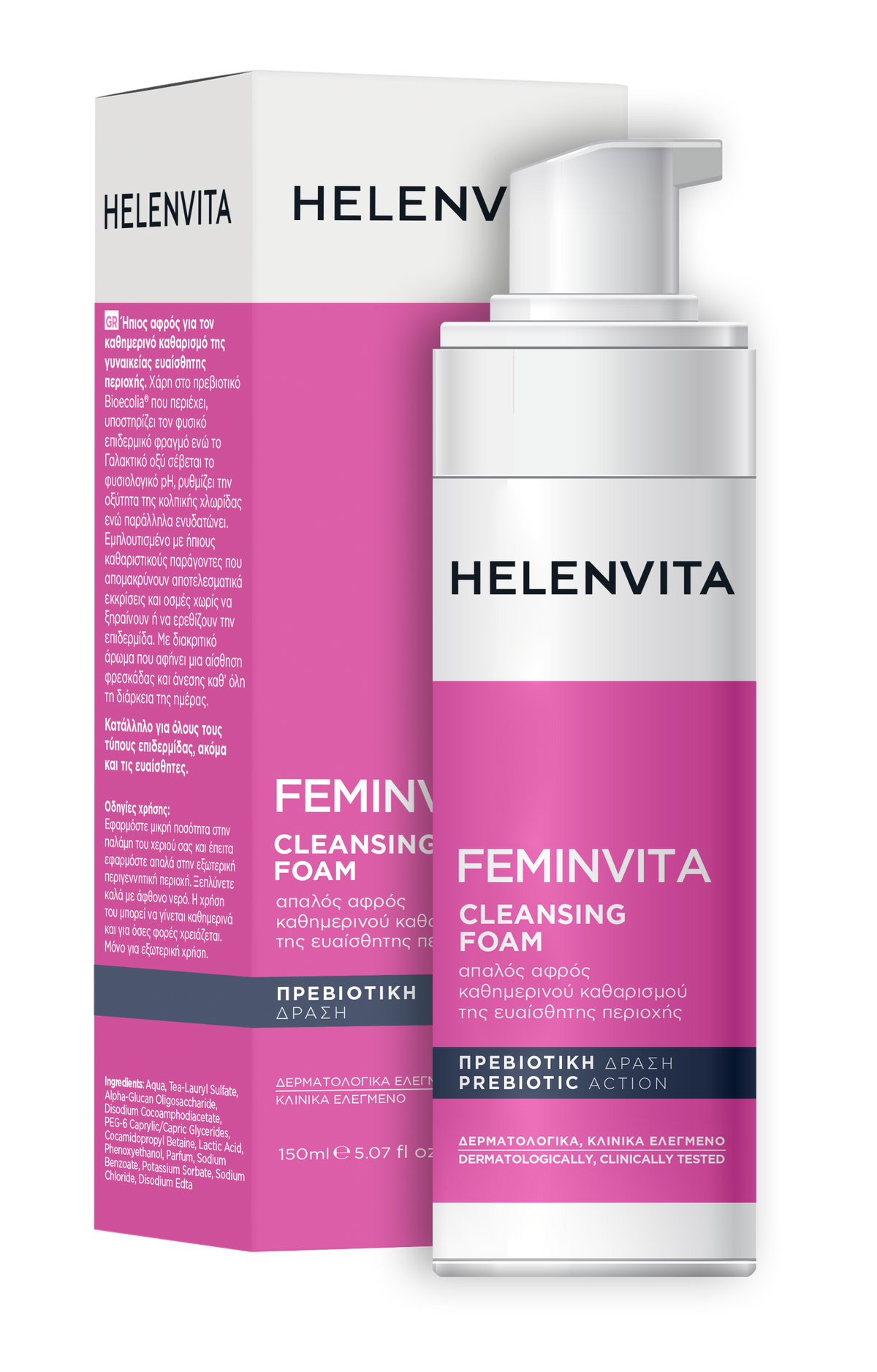 Helenvita feminvita cleansing foam 150ml